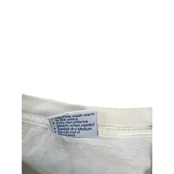 Vtg 90s Motocross Shirt Dirt Warrior Sand Blast’n Large Sprocket Gear Cook ‘93 - Picture 8 of 15